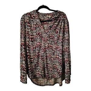 CATO Printed Pullover Top - Size XL